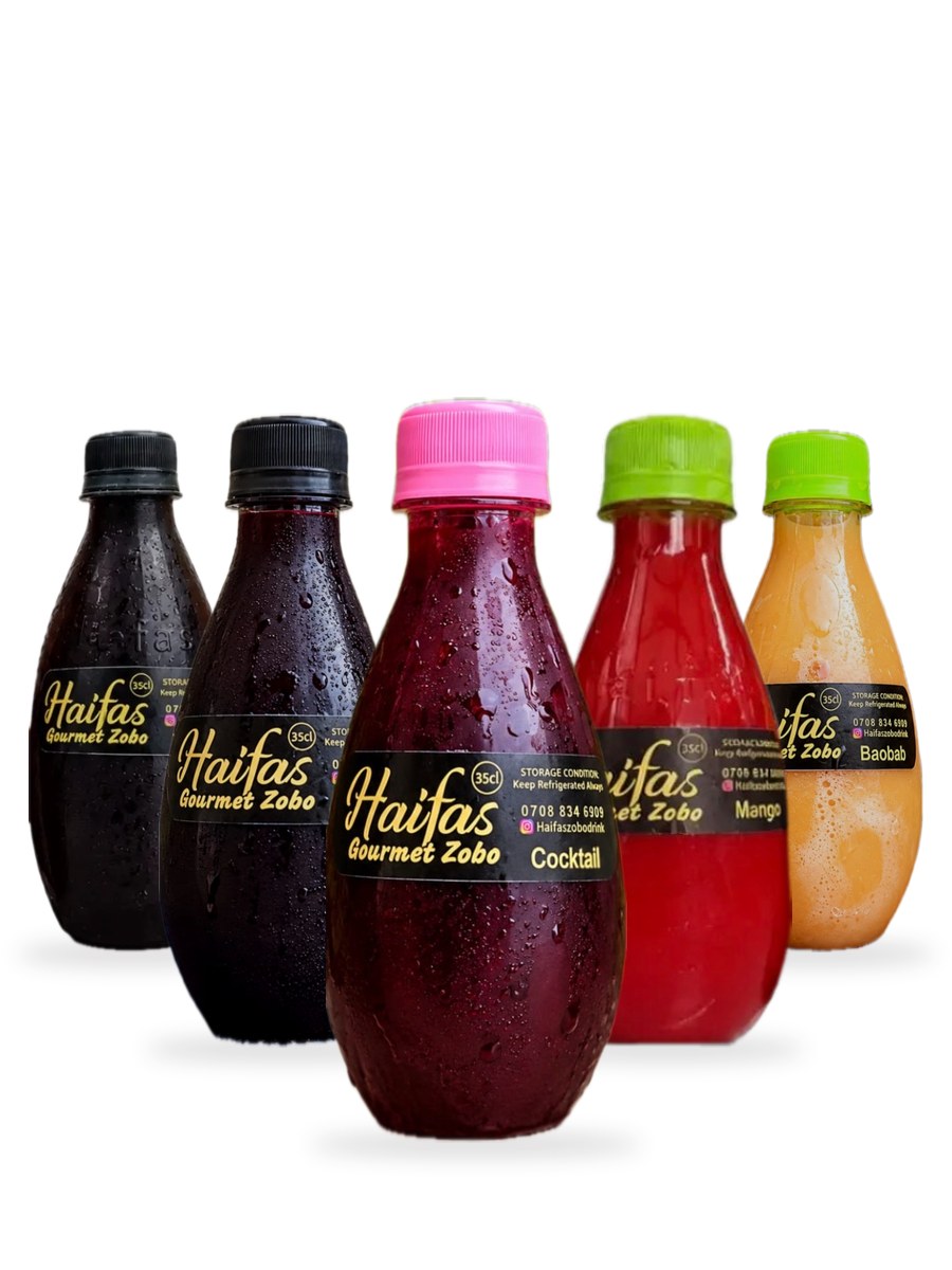 A group of Haifas bottles